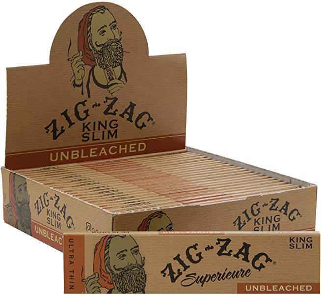 Zig Zag Unbleached King Slim