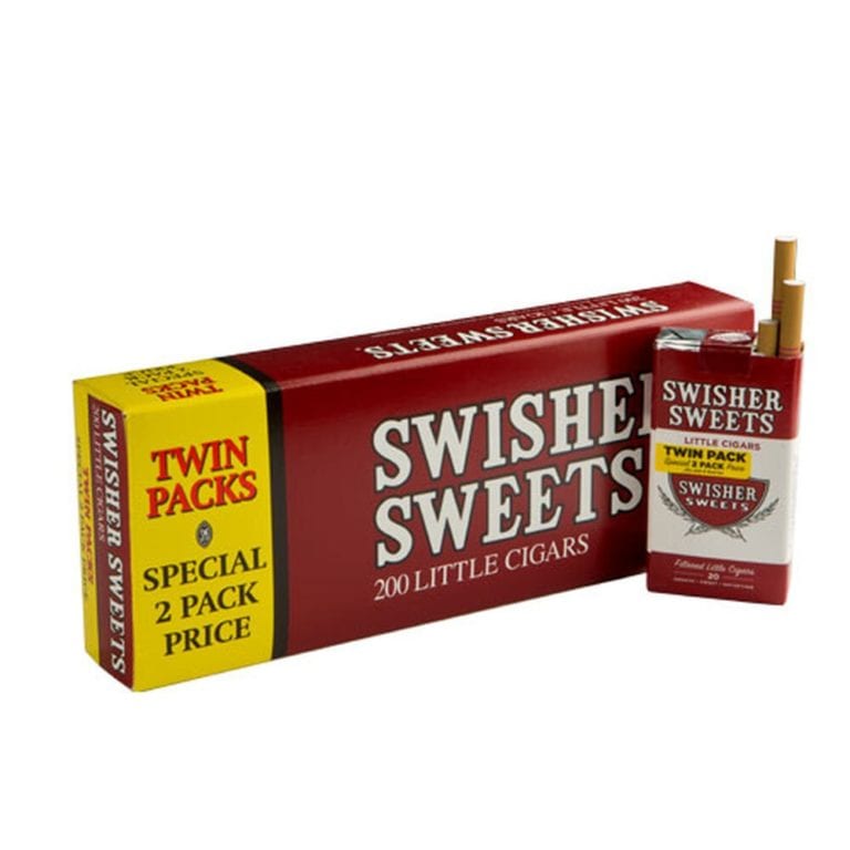 Swisher Sweet Little Cigar Regular/Twin Pack S & O Wholesale
