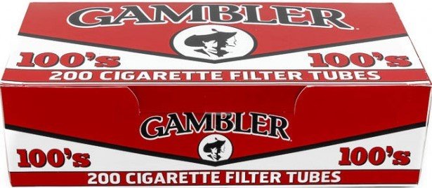 Tube-Gambler Regular 100mm 5bx of Tubes (Roll your own)