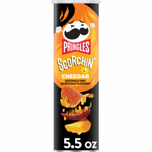 Pringles Scorchin Cheddar 5.5oz – S & O Wholesale